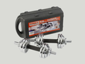 York Fitness 15KG Chrome Dumbbell Set