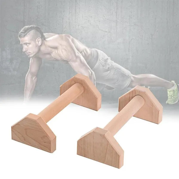Wooden Calisthenics Push-Up Bars – 60CM