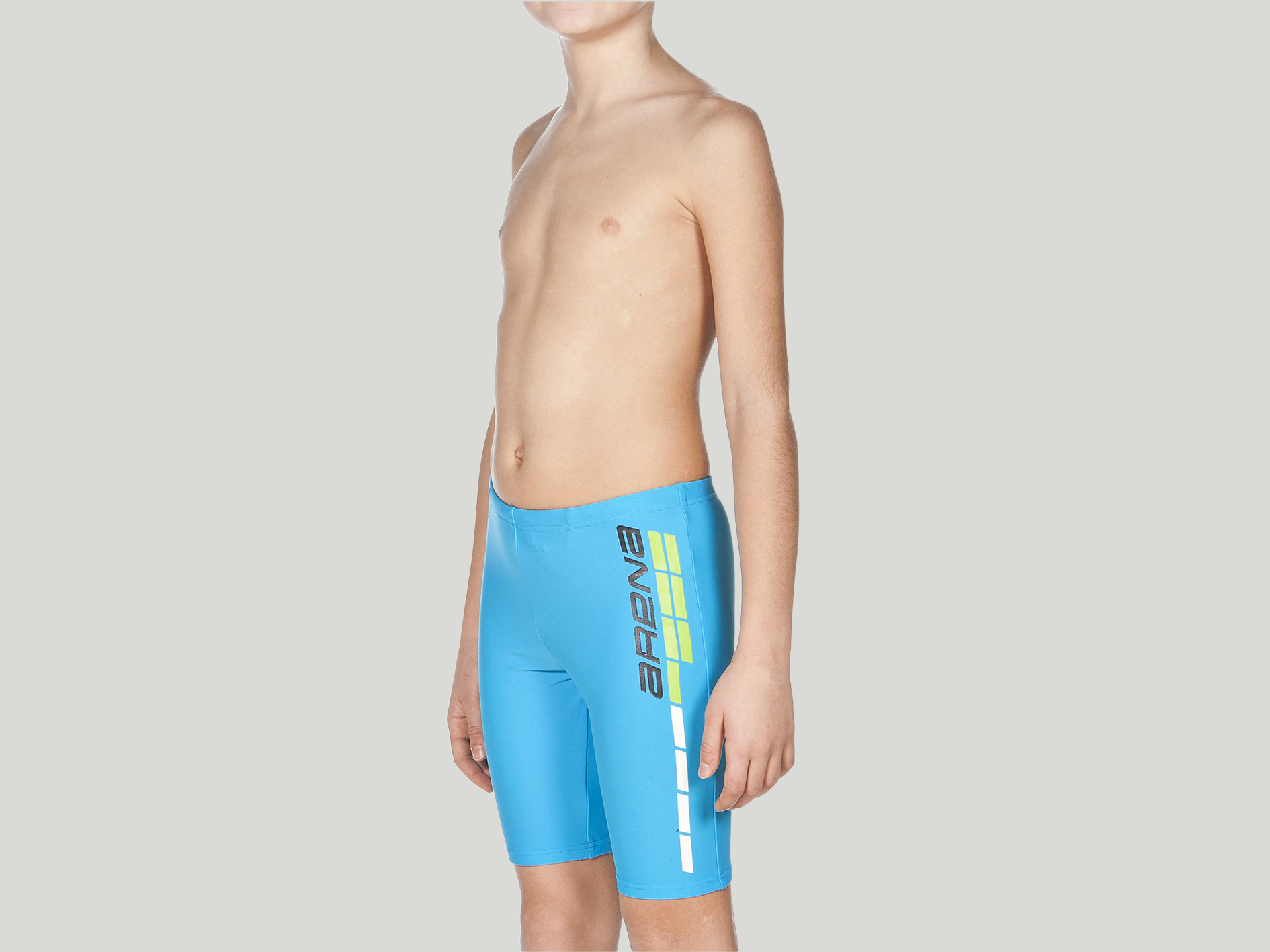 Arena Boys Training Swimwear Jammer Suomi Turquoise Navy