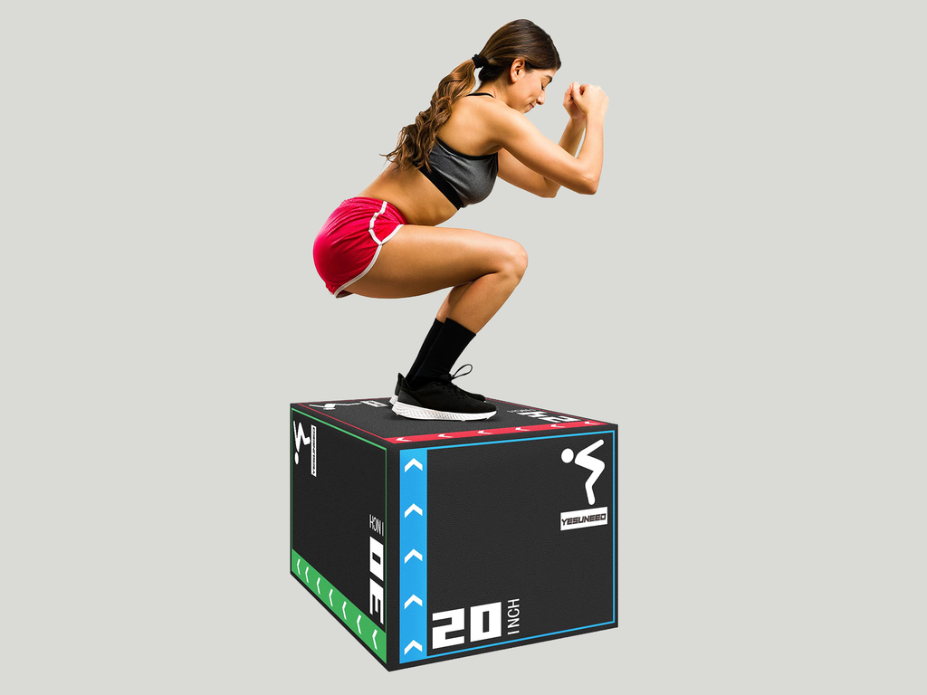 3-in-1 Heavy-Duty Plyometric Box – 33KG