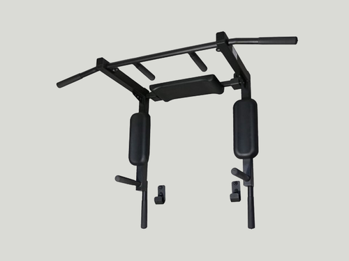2-in-1 Wall-Mounted Pull-Up & Dip Station